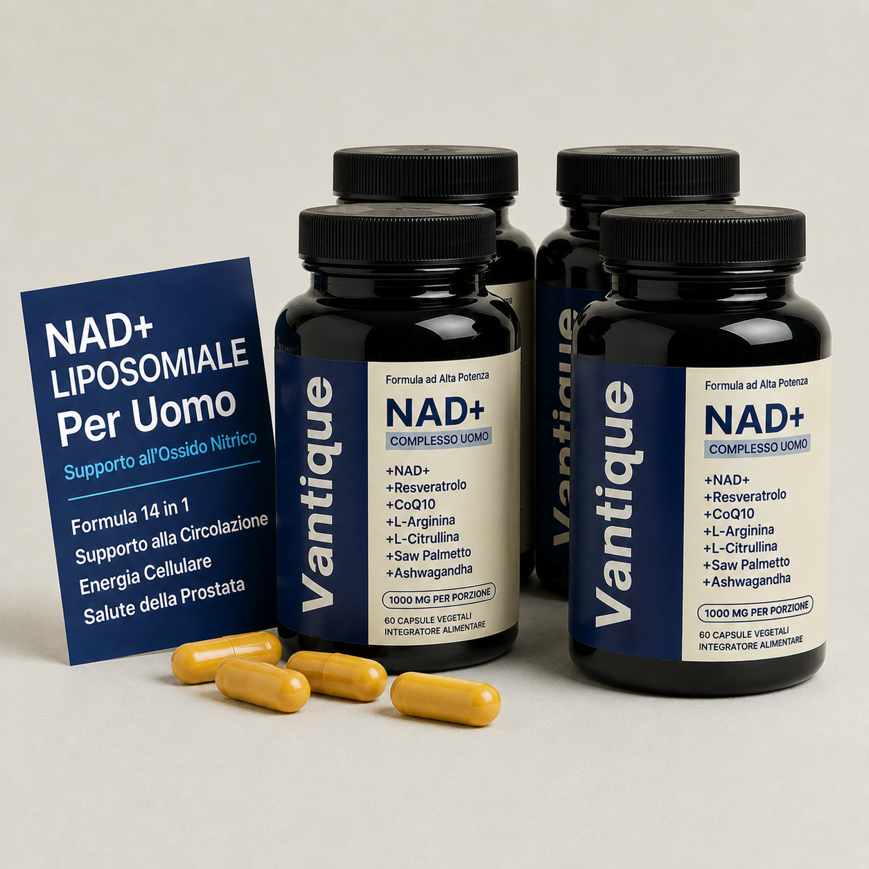 Liposomal NAD+ for Men