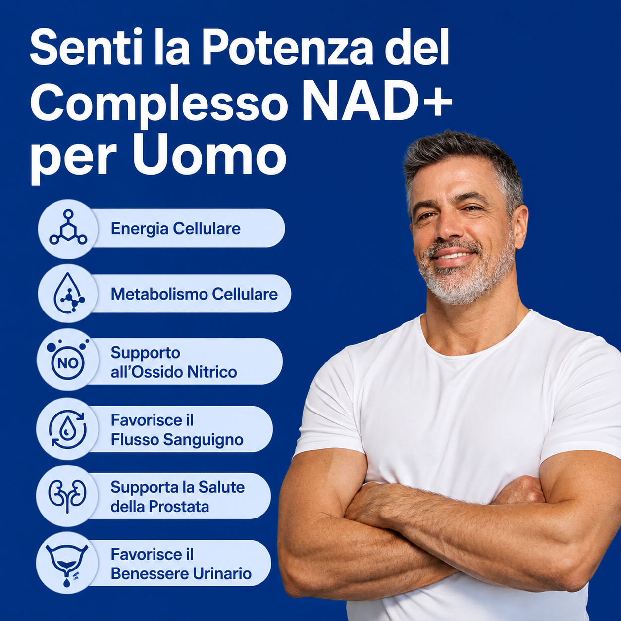 Liposomal NAD+ for Men