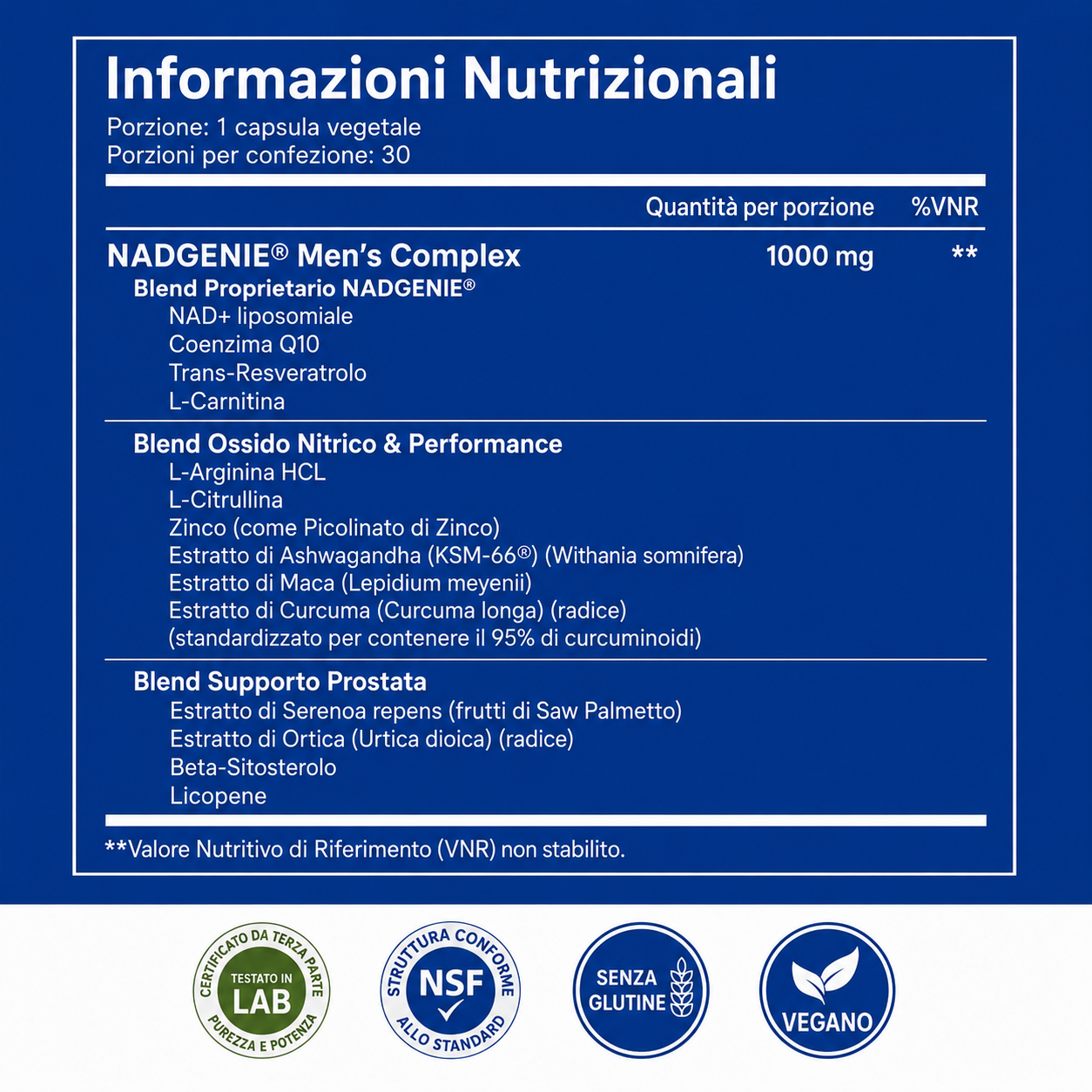 Liposomal NAD+ for Men